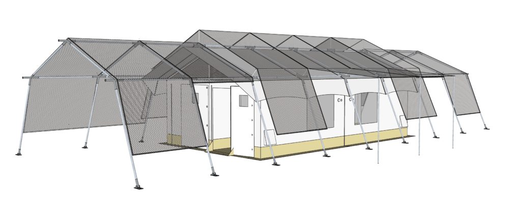 NRS Relief LegendMEDI medical tent - EBOLA-MODULE suspected patients